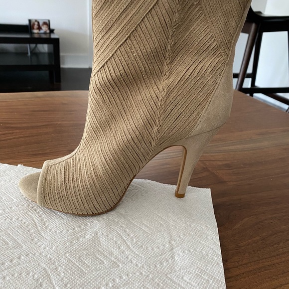 Zara Open-toe Heeled Boots - Picture 2 of 5